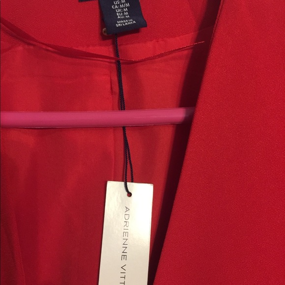 Adrienne Vittadini Red Jacket - Picture 2 of 5